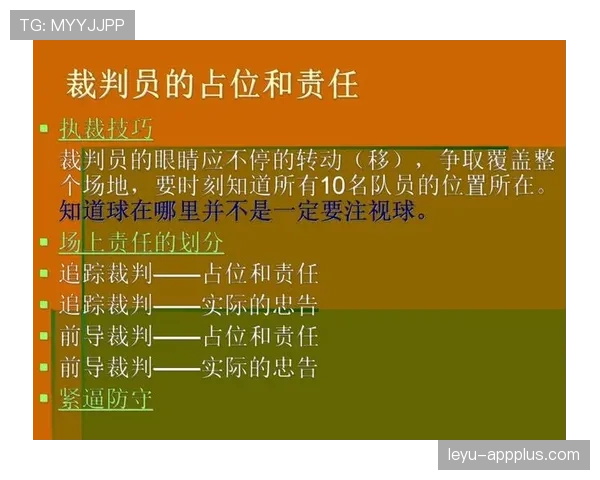 深入解读篮球规则中裁判协商判罚流程的机制与执行标准